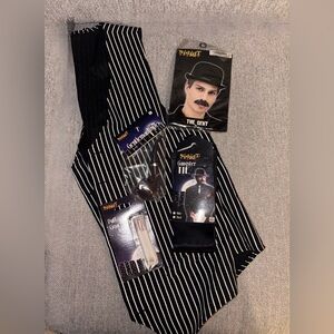 Gentleman/ Gangster Halloween accessory set